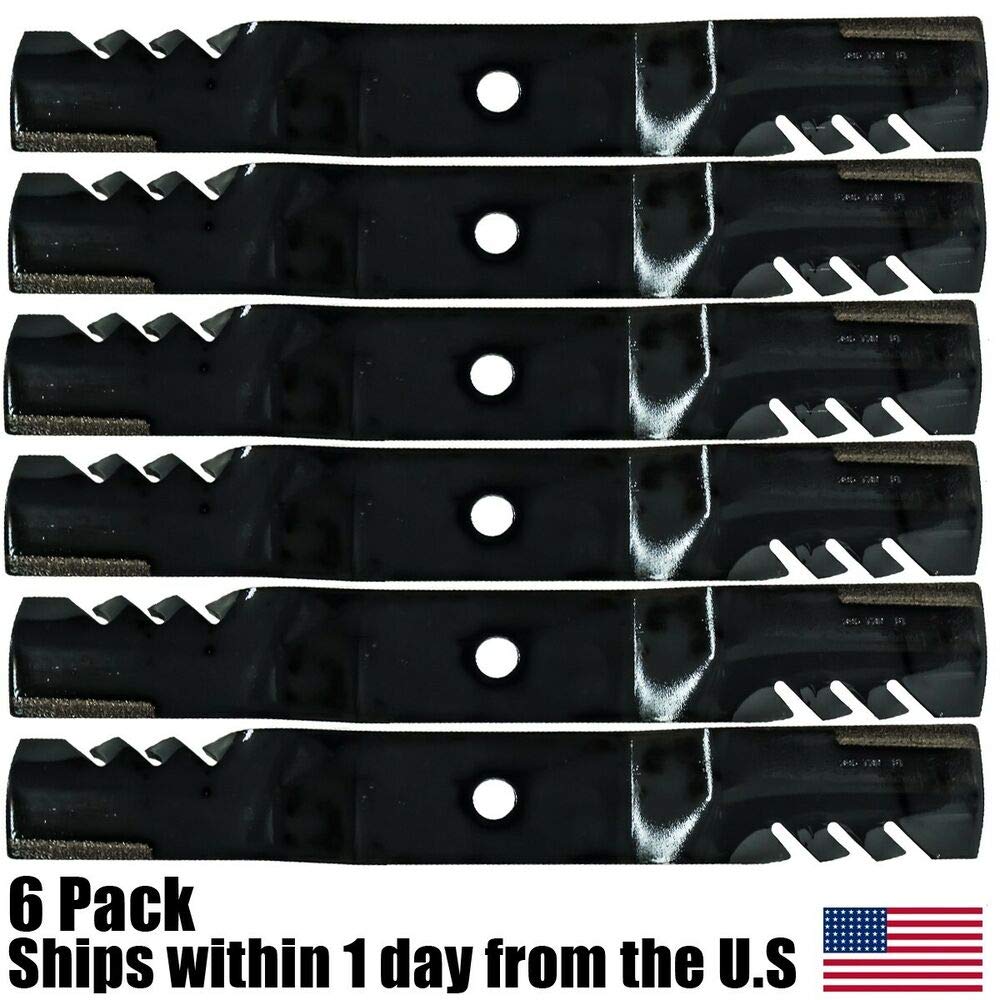 3 Pezzi Oregon 396-730 G6 Gator Lame Adatte Per 60 Z-Trak 667 737 757 777 797 997 - Foto 2