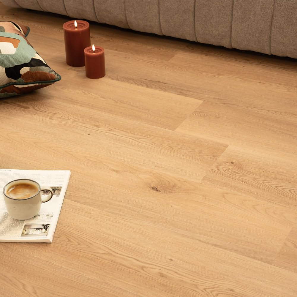 Home Deluxe Klick-Vinylboden mit Trittschall LOMEA Helle Eiche - 30 m² | klick vinyl mit trittschalldämmung, vinylboden mit trittschalldämmung, klick vinylboden mit dämmung