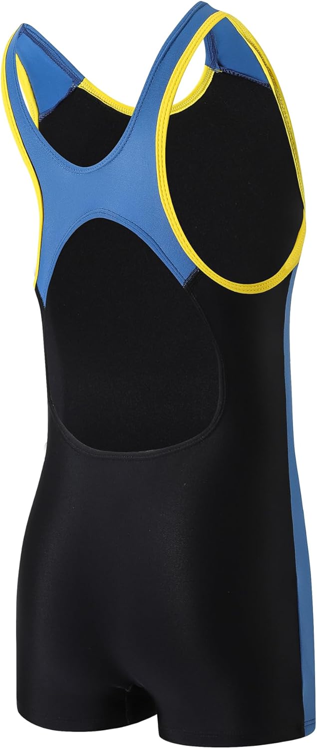 J.E Sterguard Athletic Girls' One Piece Swimsuits Girls Bathing Suits Pro for Practice Black Girl Swimsuit Size 6-16 1880-HP - Image 3
