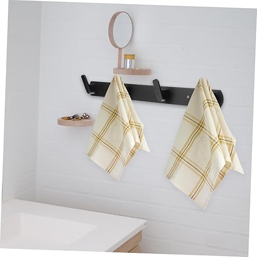 Miniatura 9 de Ciieeo 4pcs Stainless Steel Hook Metal Wall Towel Hook Metal Hat Hanger Clothes Rack Sheer Robe Hangers Key Hook for Purse Retro Decor Wall Robe
