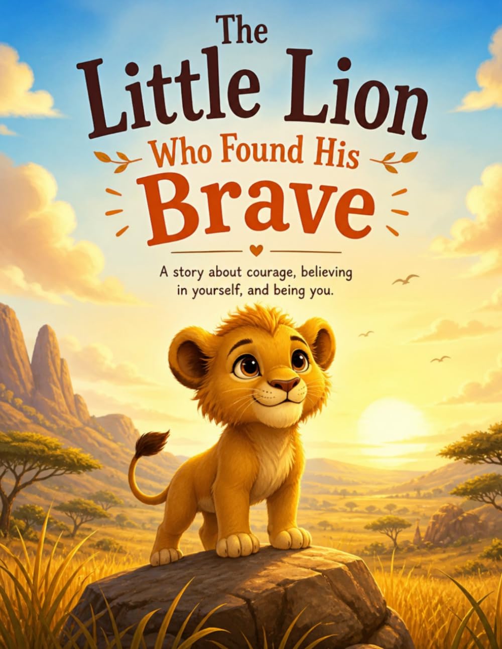 The Little Lion Who Found His Brave: A Courage Story for Kids About Confidence and Kindness