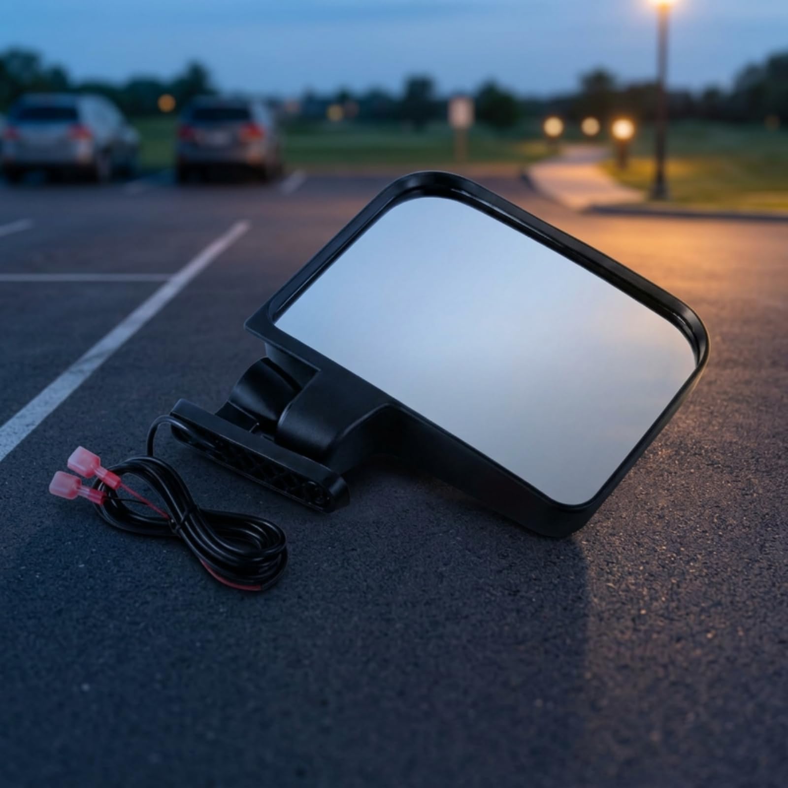 Specchietti per Carrello da Golf Neri