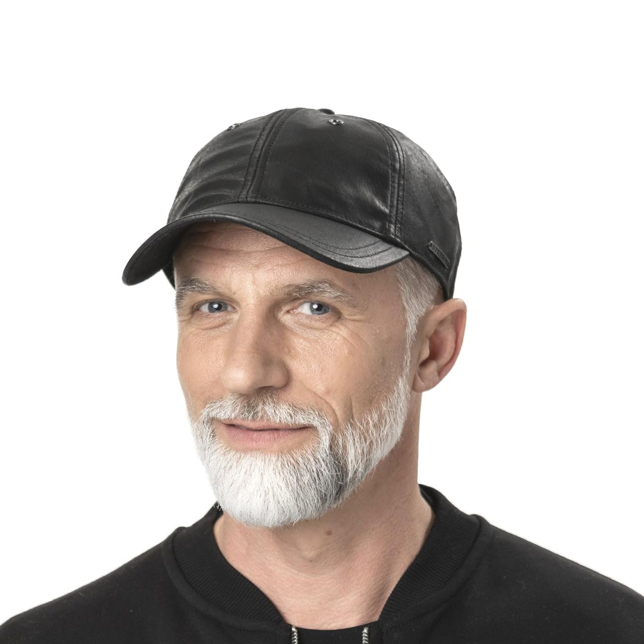 Stetson Joes Leather CapKobiety/Mężczyźni - czapka z daszkiem skórzana czapki ze skóry nappa bejsbolówka Metalowa sprzączka, Zima Jesień Lato