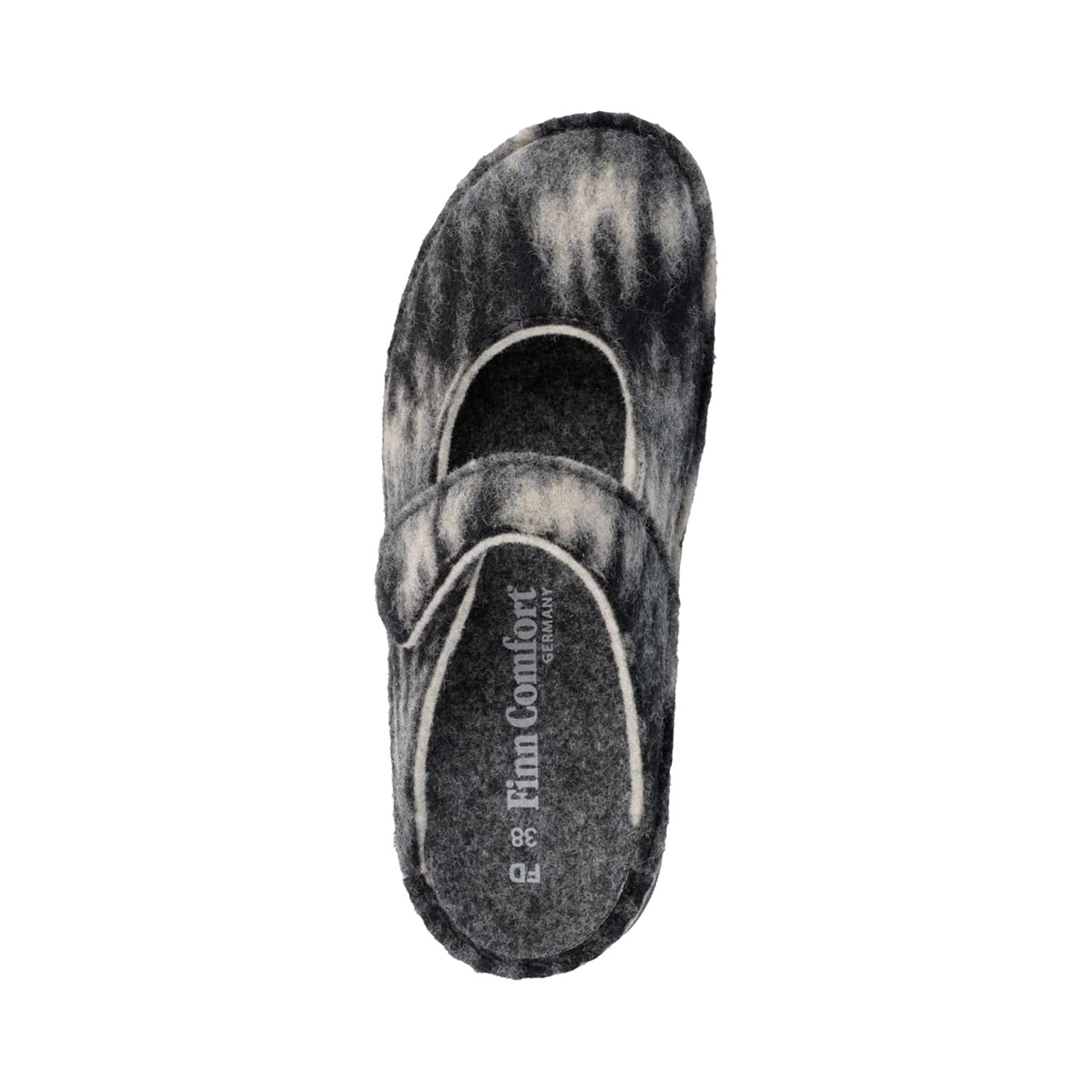 Finn Comfort Adulto Glarus Grey Negro, gris, 40 EU Ancho