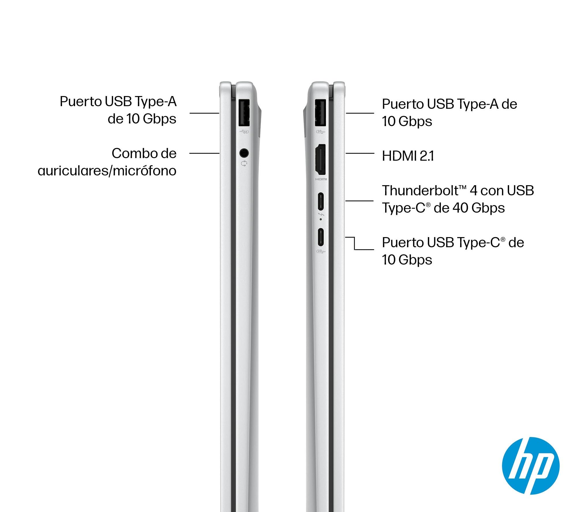 HP Omnibook X Flip Convertible Laptop 40,6 cm (16") Touch screen OLED 3K (Intel Ultra 7-258V EVO, 32 GB RAM, 1TB SSD, Intel ARC Graphics, Windows 11 Home, WiFi 7) Argento Spagnolo