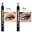 evpct 2Pcs Cream Eyeshadow Sticks Set for Eyes Light Khaki & Desert Gold Shimmer Eye Crayon Shadow Brightener Stick Pencil Pen Bulk sombras en crema para ojos 04+06