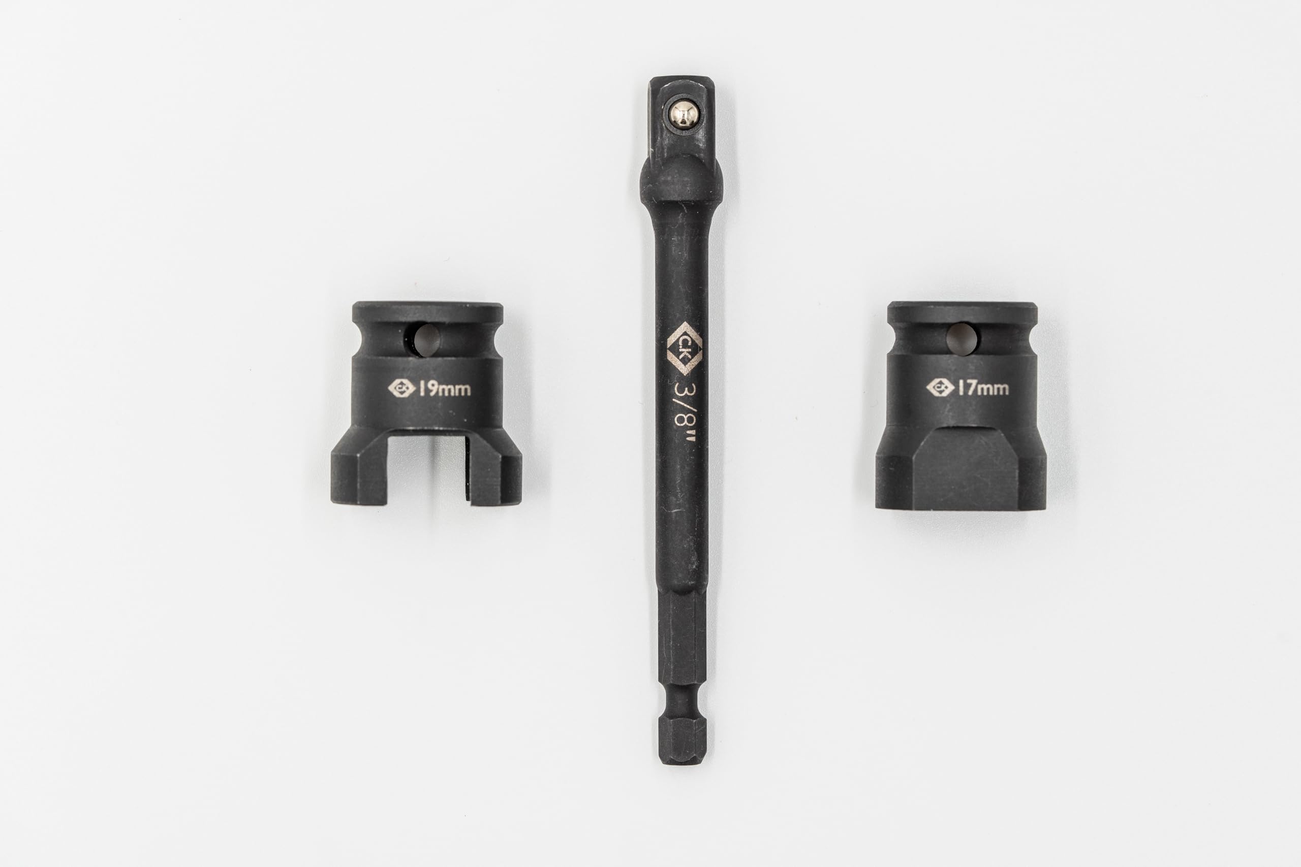 C.K Vorteck Channel Socket 17 and 19 mm Set, 17 & 19mm (Set), Channel Socket (Hex)