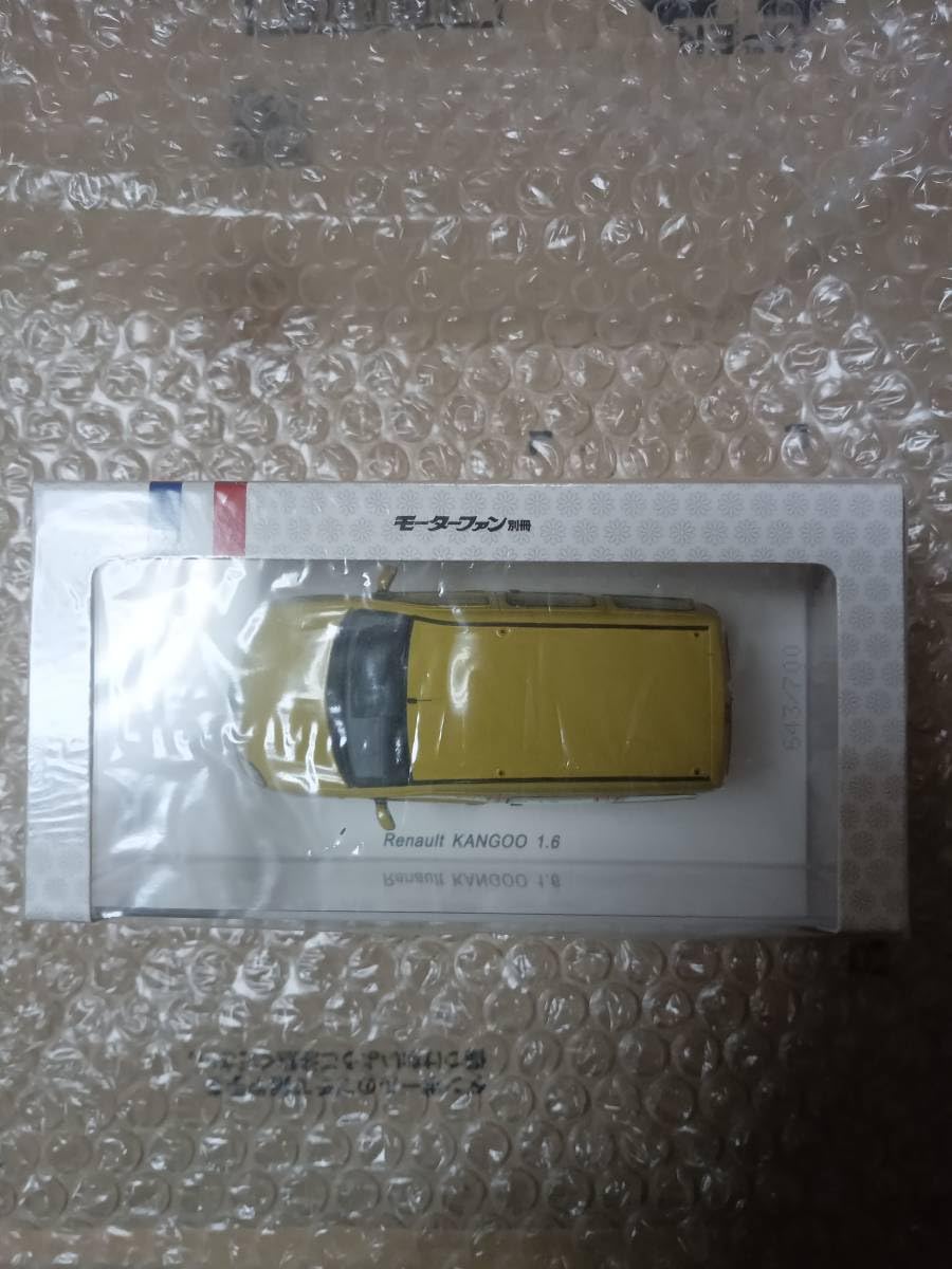 スパーク製1/43ルノーカングー初代後期型イエロー