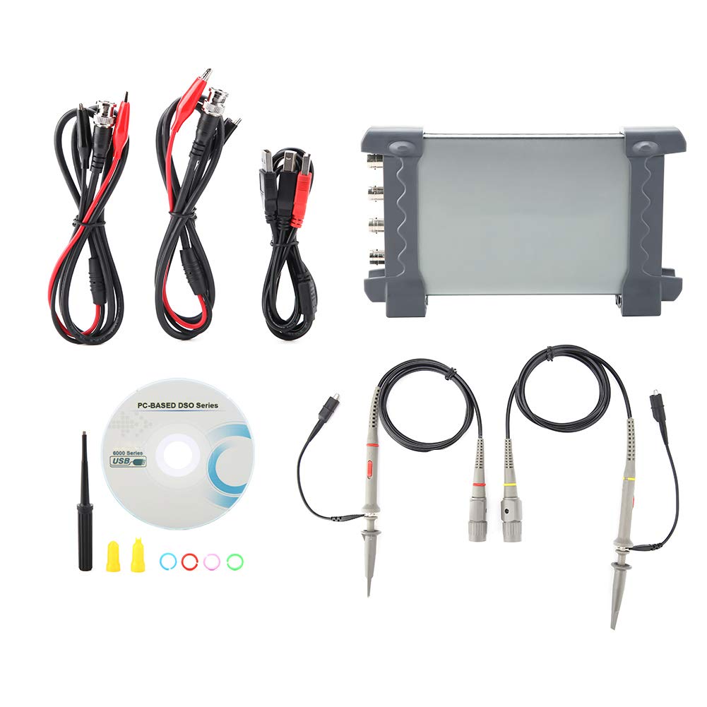 Oscilloscope, Light Weight High Capacitance USB Oscilloscope, All Other Need DC Regulated Power Laboratories Scientific Research For Engineers Aging Products