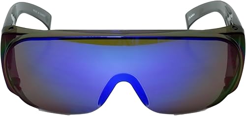 Miniatura 4 de Calabria 1003 Gafas de seguridad grandes que se ajustan sobre anteojos graduados Fitover para hombres y mujeres, envolventes, tintadas,