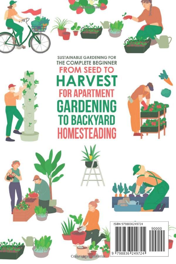 Miniatura 2 de Sustainable Gardening For The Complete Beginner From Seed To Harvest For Apartment Gardening To Backyard Homesteading