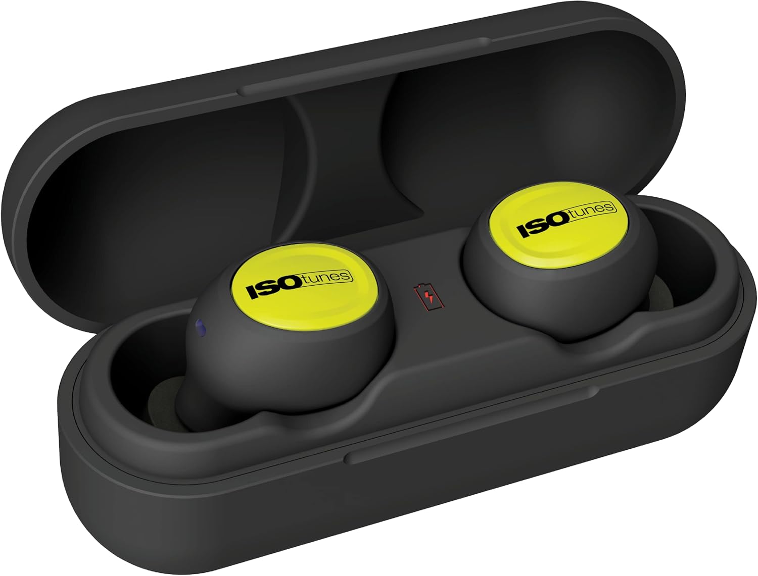 ISOtunes Free 2.0 Listen Only: True Wireless Bluetooth Hearing Protection, No Microphone (for Workplace Compliance), Improved 25 dB Noise Reduction Rating, 79 dB Audio Output, OSHA Compliant