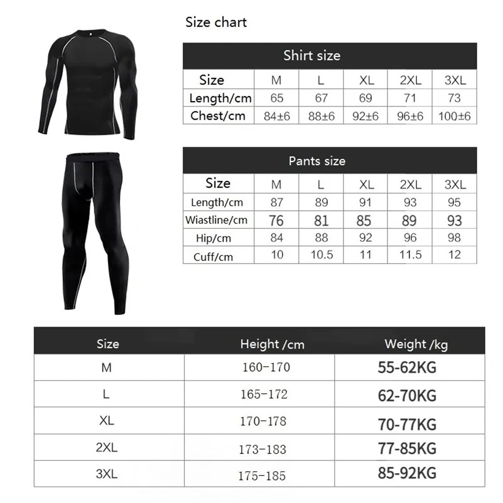Conjuntos Térmicos Para Hombre Conjuntos de Fitness for gimnasio de felpa cálidos for hombre, conjuntos deportivos elásticos for correr, camisetas térmicas ajustadas for ejercicio, mallas largas con c