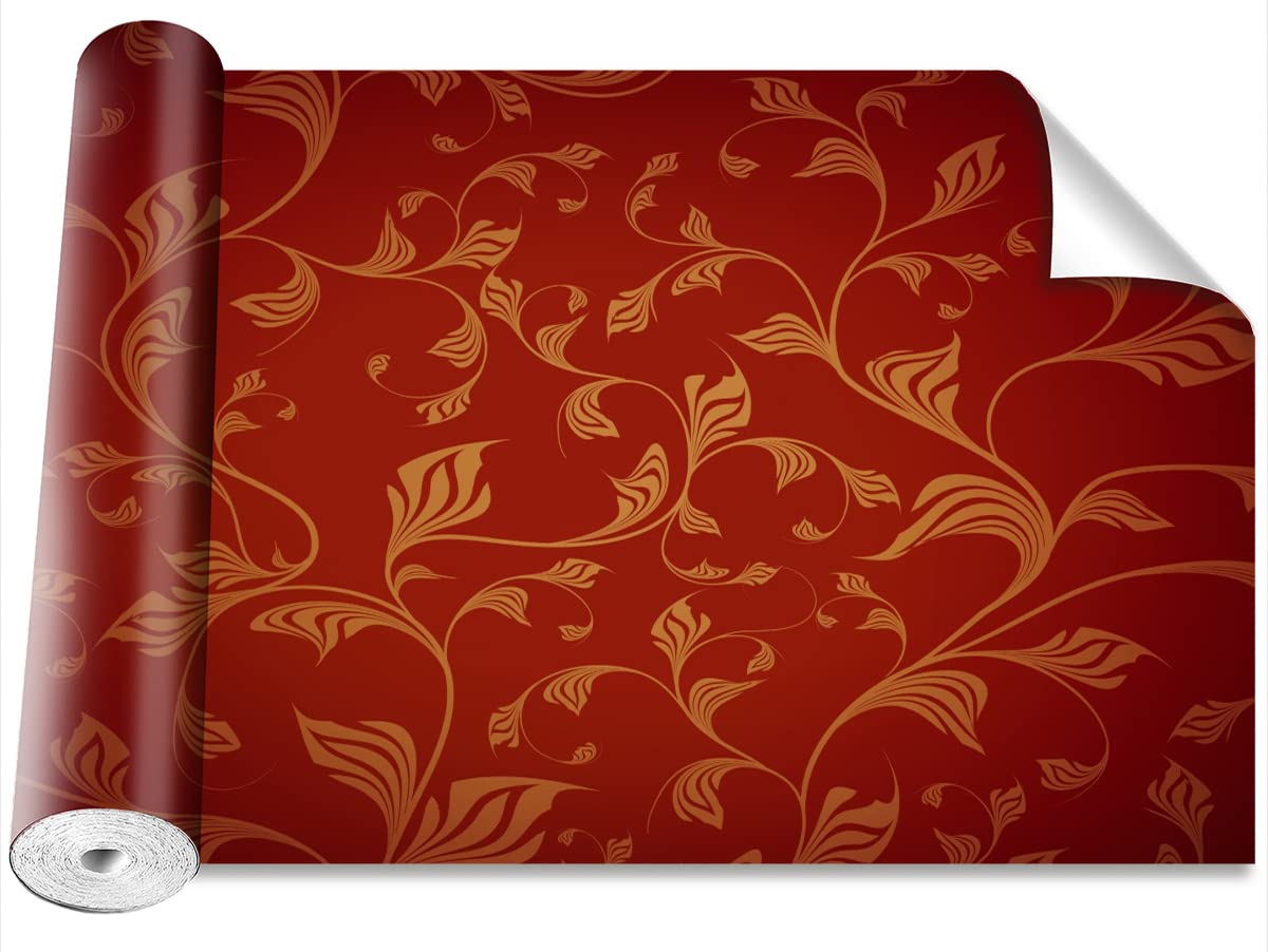Stickers muraux moderne floral camouflage 250x104 cm faciles à poser