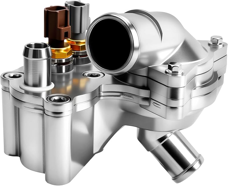 Carcaça da válvula termostática OGATOO em alumínio para Ford, Mazda e Mercury 4.0L V6 – 1 conjunto