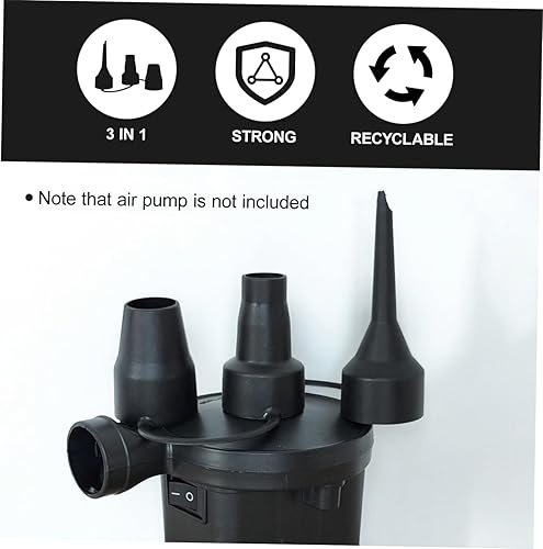 Miniatura 8 de LIFKOME Air Matress - Juego de 2 boquillas de repuesto para bomba de aire, inflador, adaptador de inflador, accesorio para colchón de aire, sofá