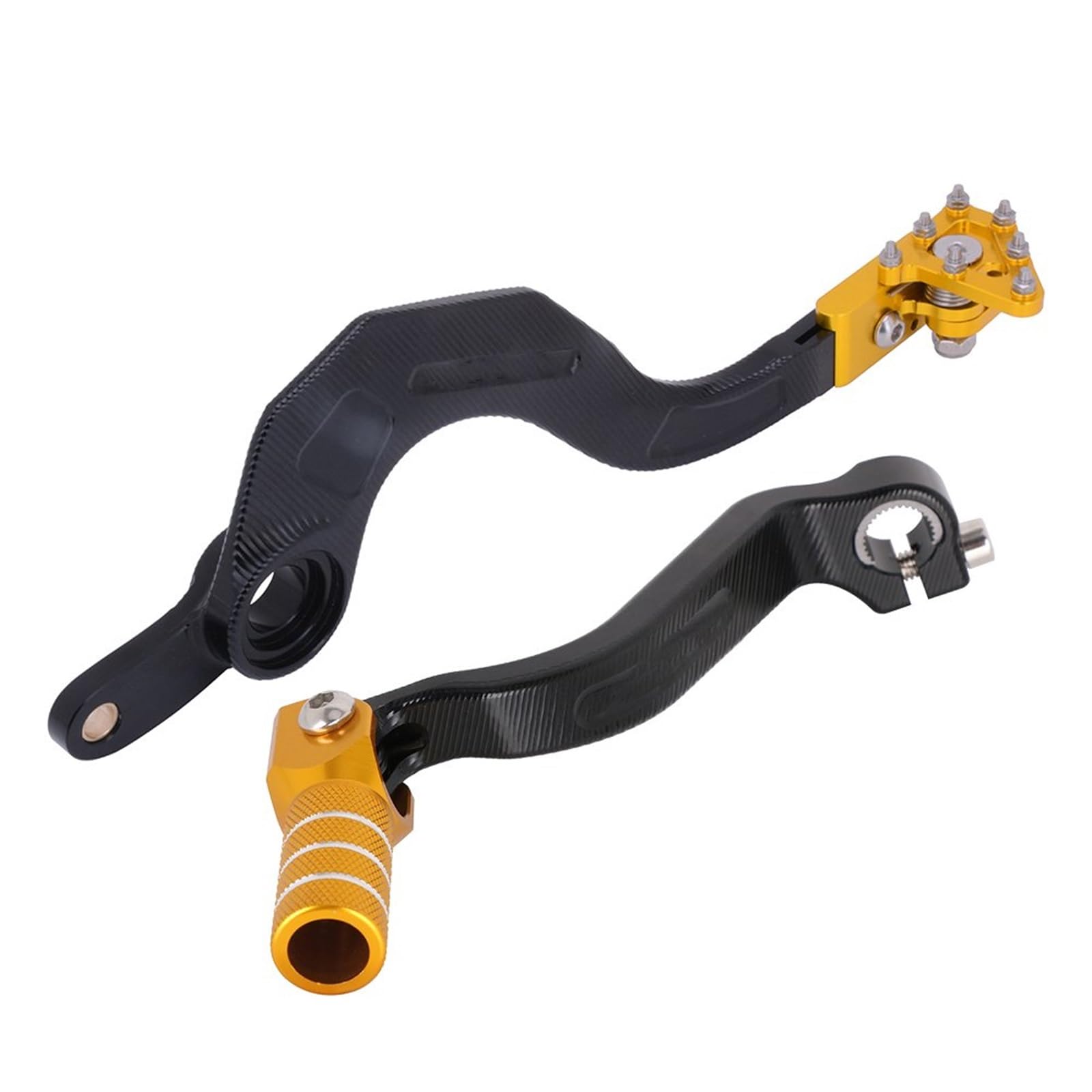 EMYMPUKSCK Motorcycle CNC Shifter Shift Rear Foot Brake Pedal Lever for S&uzuki RMZ450 RMZ 450 2008-2018 RMX450Z RMX 450Z 2010-2017