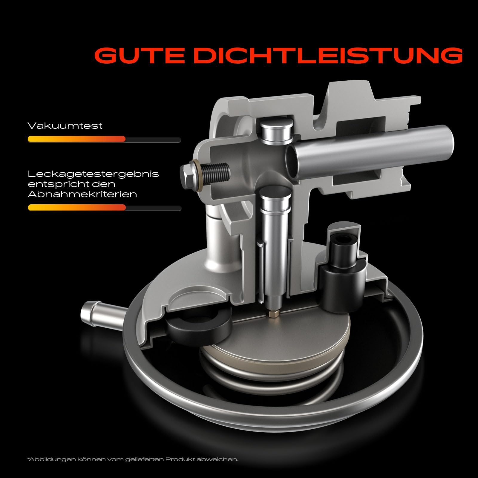 Frankberg Vakuumpumpe Vacuumpumpe Kompatibel mit 1er E81 3er 3er Cabriolet 3er Coupe 3er Touring 5er 5er Touring 5er Touring 6er 6er Cabriolet 7er X3 X5 Replace# 11667791232