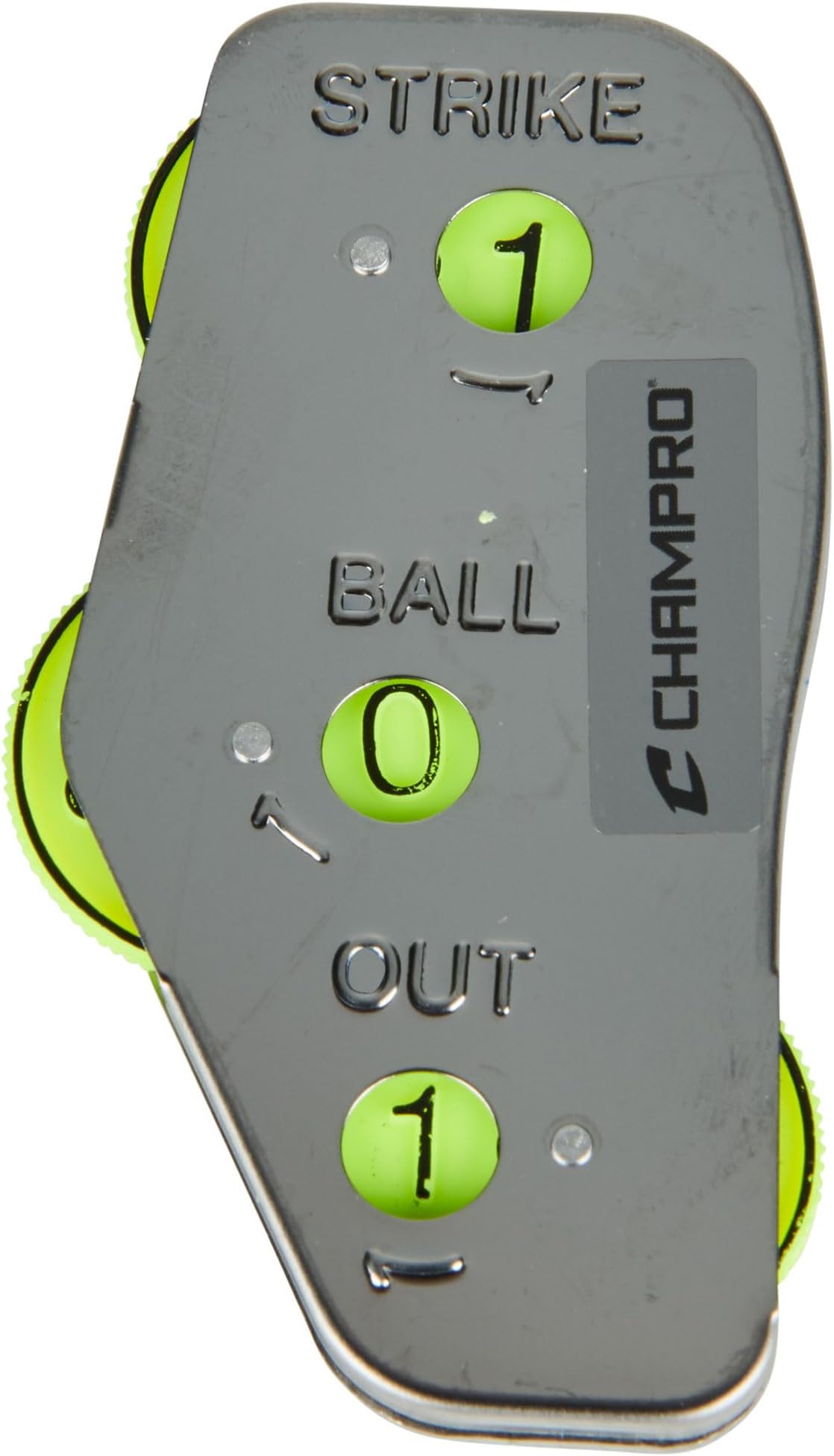 Champro Steel Indicator, 3 Dial (Silver/Optic)
