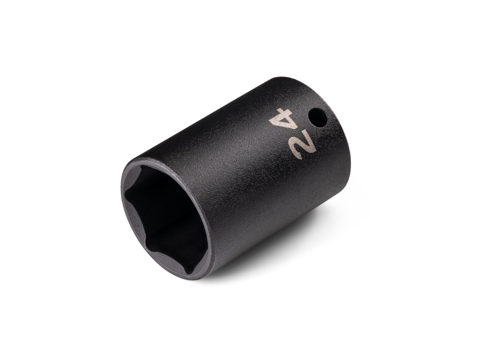 TEKTON 3/8 Inch Drive x 24 mm Semi-Deep 6-Point Impact Socket | SID14124