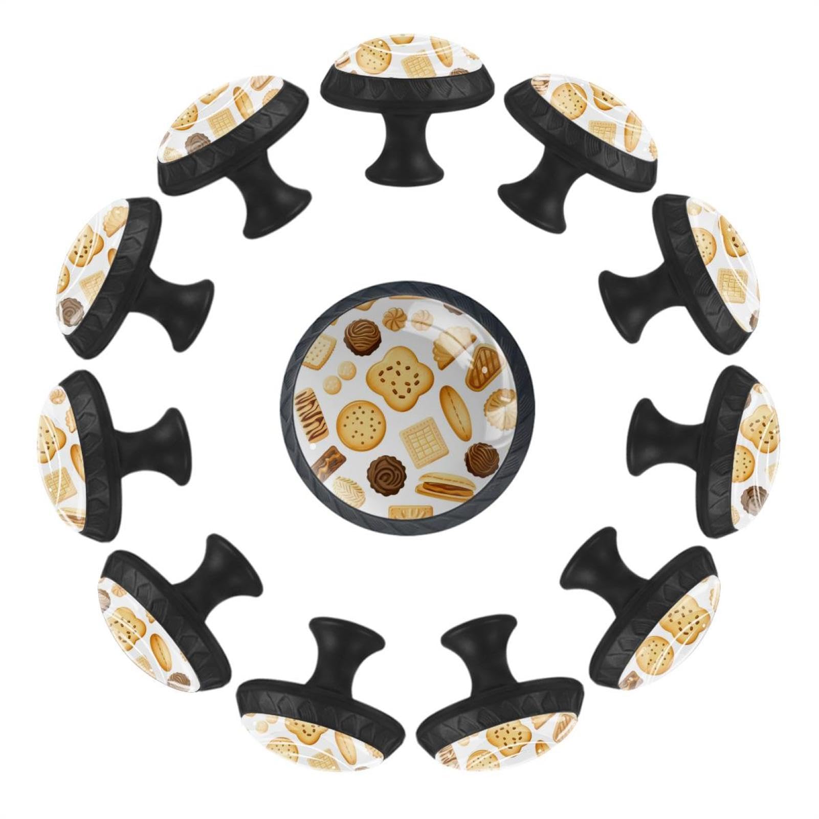 Bouton de tiroir en cristal transparent haut de gamme pour poignée de meuble chic
