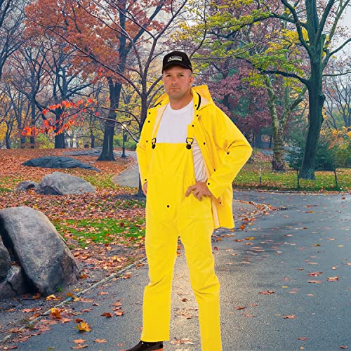 image for Cordova Safety Products CRS353Y4XL StormFront 3 Piece Rain Suit with D