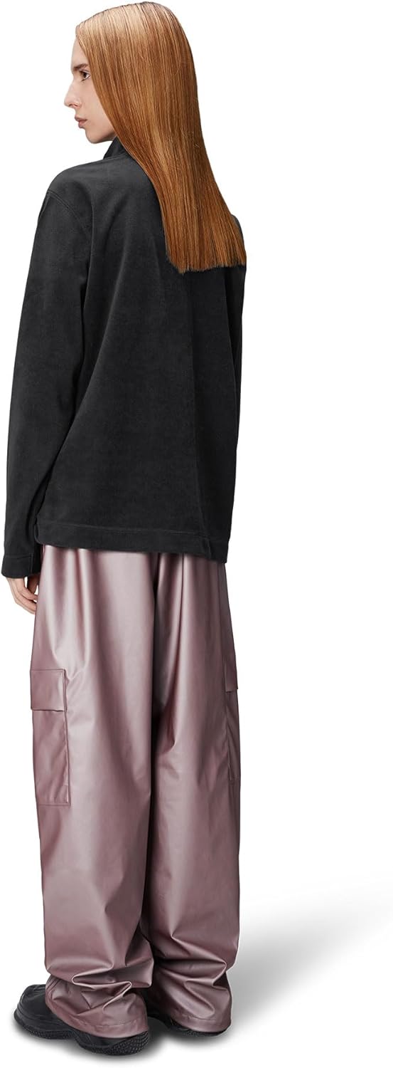 RAINS Addis Fleece Half Zip Lightweight Microfleece Unisex, Stand Up Collar, Versatile Indoor Outdoor Comfort