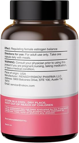 Miniatura 7 de HUJ Salud mamaria - Suplemento DIM - Contiene Vitex Agnus-Castus, semillas de lino y extracto de semilla de brócoli - Apoya el equilibrio hormonal,