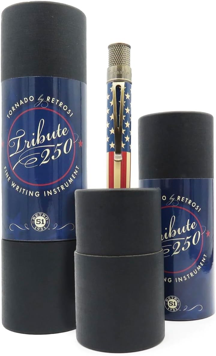 Retro 1951 Tornado Vintage Metalsmith Tribute 250 Flag R