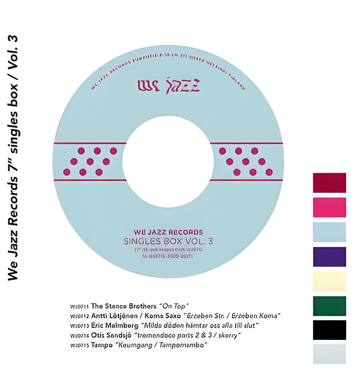 We Jazz Records 7" Singles Box [7" VINYL]