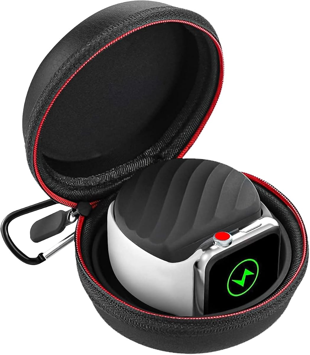 Estuche de almacenamiento con soporte para cargador portátil para Samsung Galaxy Watch 8 7 ultra 6 5 4 3 Active 2 Google Pixel watch