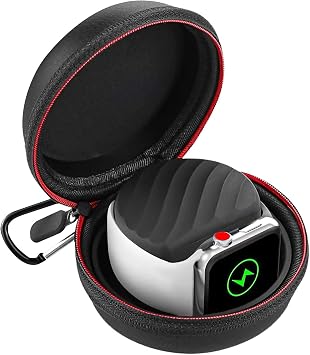 Portable Charger Holder Storage case for Samsung Galaxy Watch 8 7 ultra 6 5 4 3 Active 2 Google Pixel watch