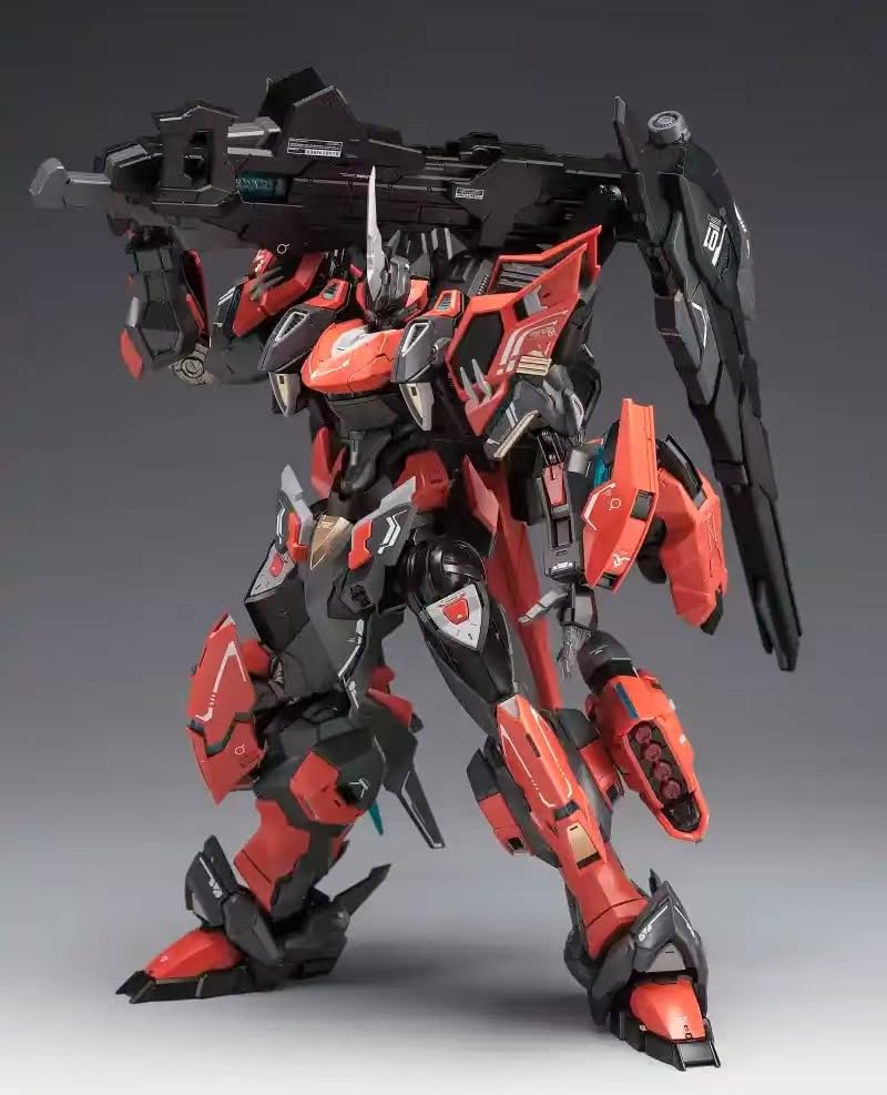 裂変匠魂1100 AN-01 湮滅 隠滅 YANMIE 合金フレーム 組立済み Amazon | 1/100 スケール裂変匠魂湮滅 AN-01塗装済メカ 機甲 可動