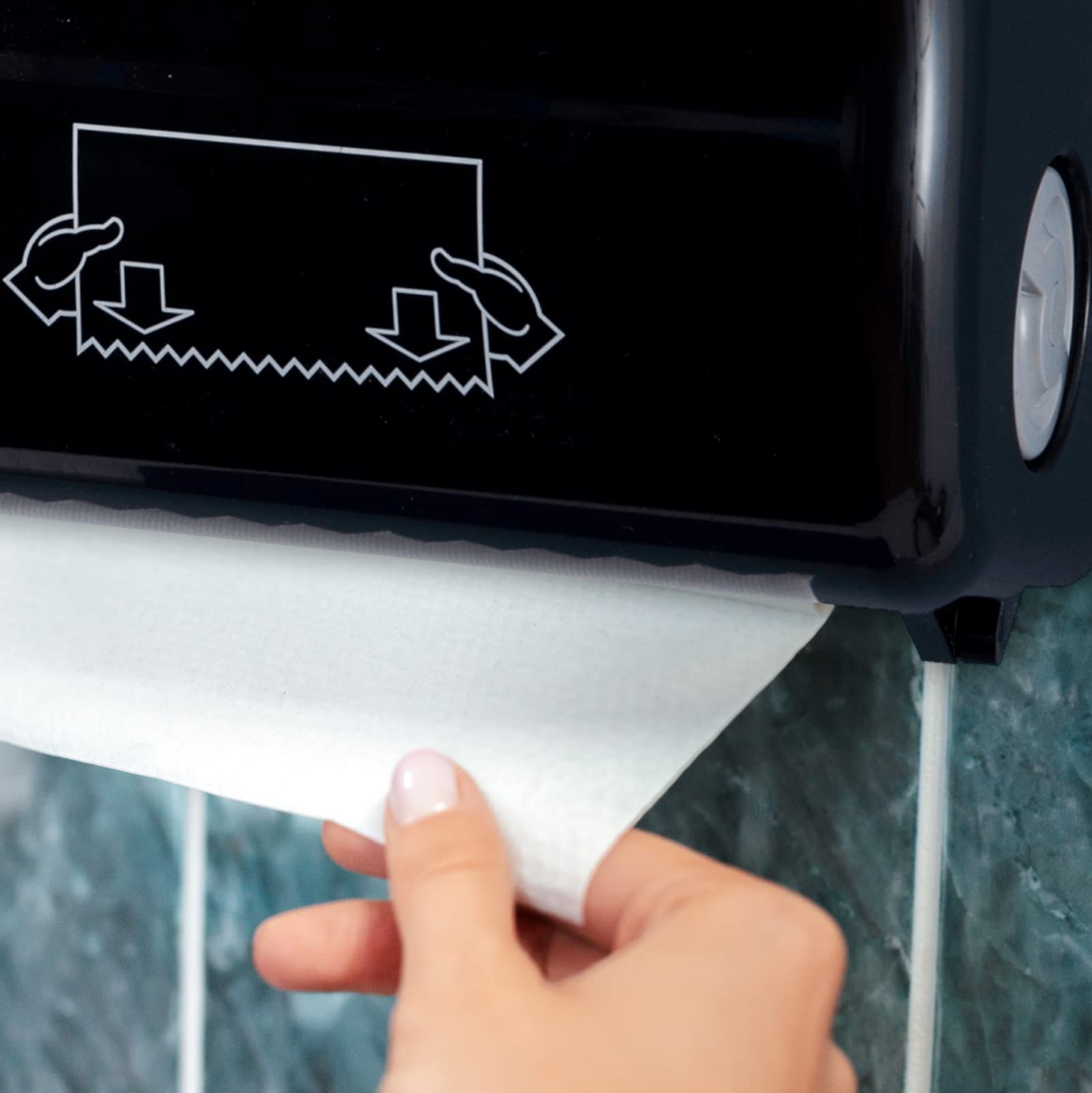 Jofel AG56600 Dispenser auto-tagliente, nero
