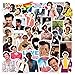 BESTZY 100 PCS Adesivi Harry Styles, Adesivi Singer Harry Styles, Impermeabile per Laptop Fai da Te Bagagli Frigorifero Skateboard Decor Graffiti Decalcomanie Sticker