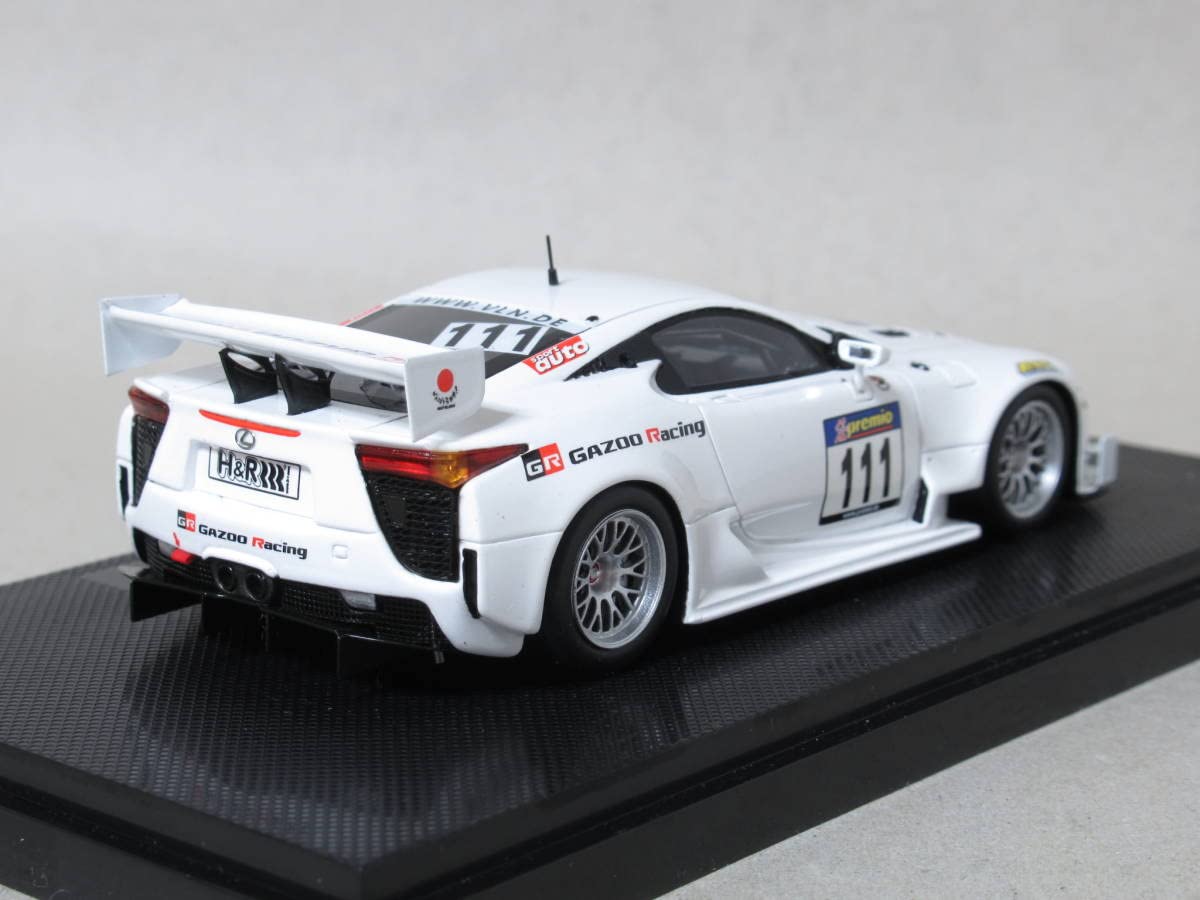 Amazon.co.jp: 1/43 Lexus LFA #111 Nürburgring VLN 4 Hours Race