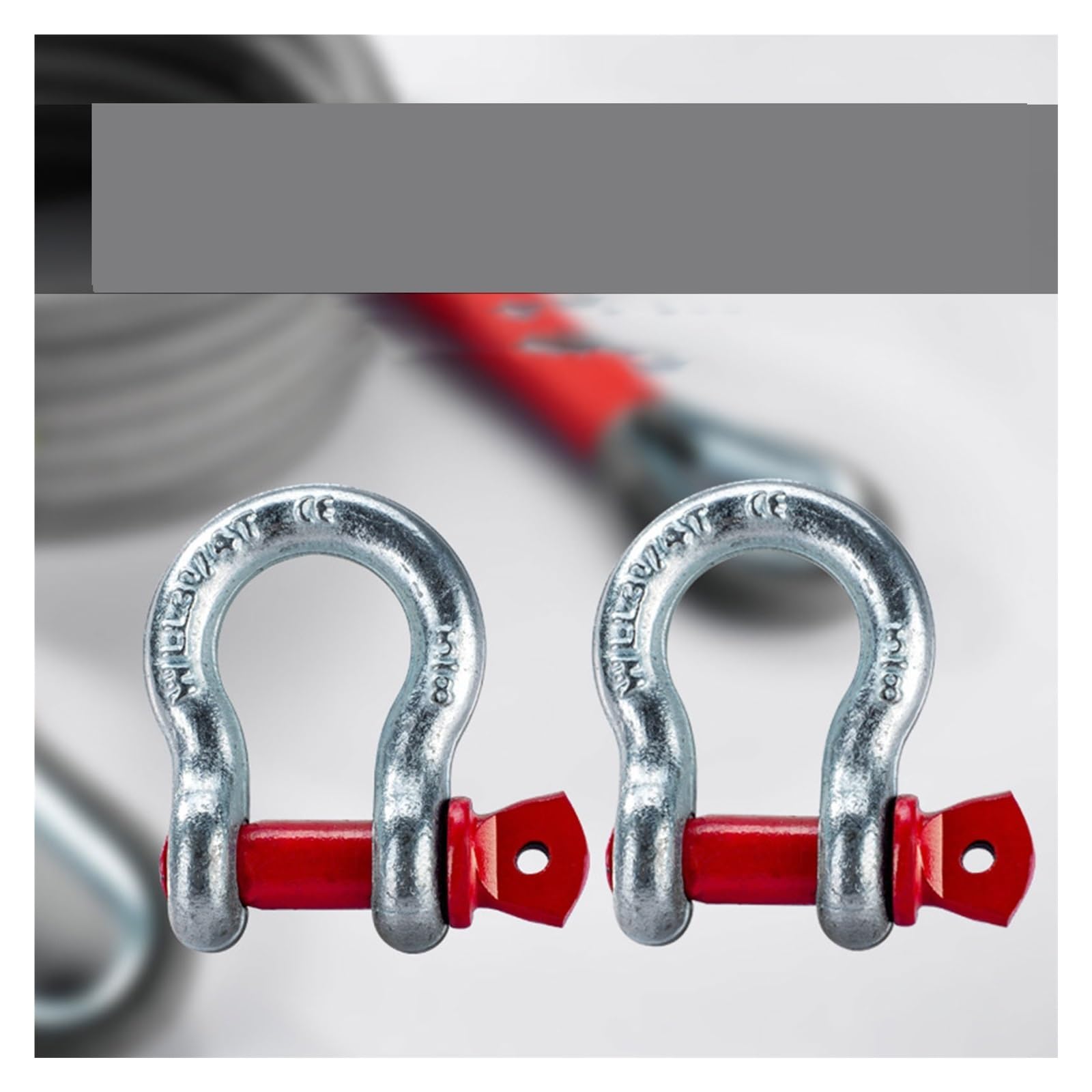 Fune da Traino 10 Tonnellate Rimorchio da 3 Metri Kabel Derek Tali Derek Trailer Kabel Buggy Trailer Halangan Tali Truk Winch per Il Traino di Recupero
