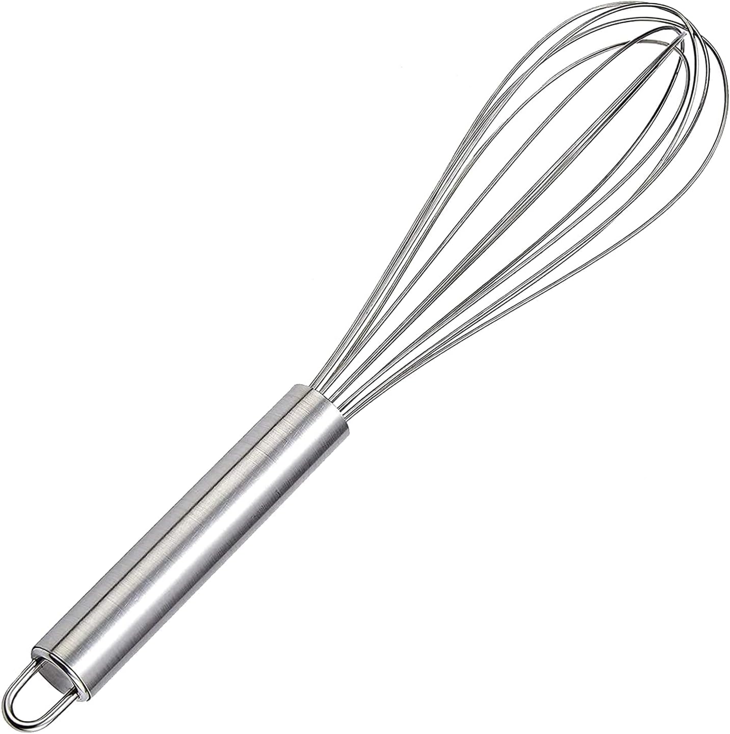 Multiuses Stainless Steel Kitchen Utensil Wire Whisk, Egg Beater, Kitchen Tool - Silver