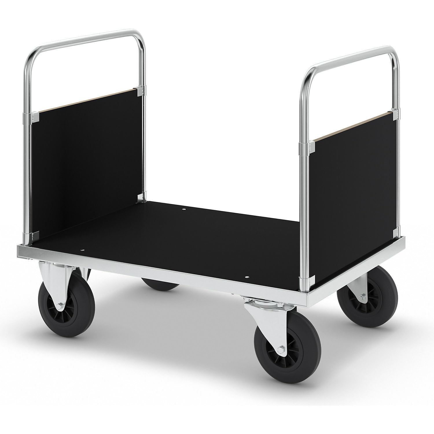 Carrello da trasporto | elettrolitico zincato | pavimento in melaminbeschichteter MDF Piastra | professionale in qualità industriale | Elettrolitico zincato, pavimento in melaminbeschichteter MDF Piastra | professionale in qualità industriale