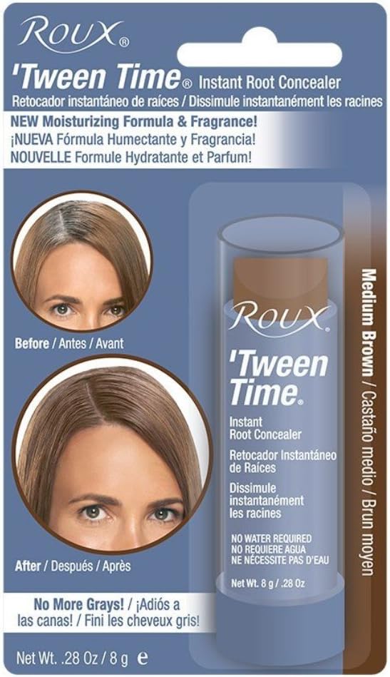 Roux Tween-Time Crayon Medium Brown (2 Pack)