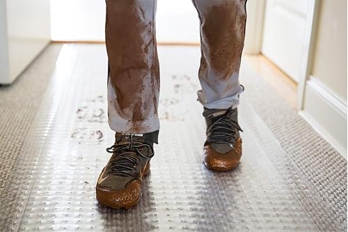 Miniatura 9 de ES Robbins 184016 - Alfombra de pasillo acanalada, 36 pulgadas por 20 pies, transparente