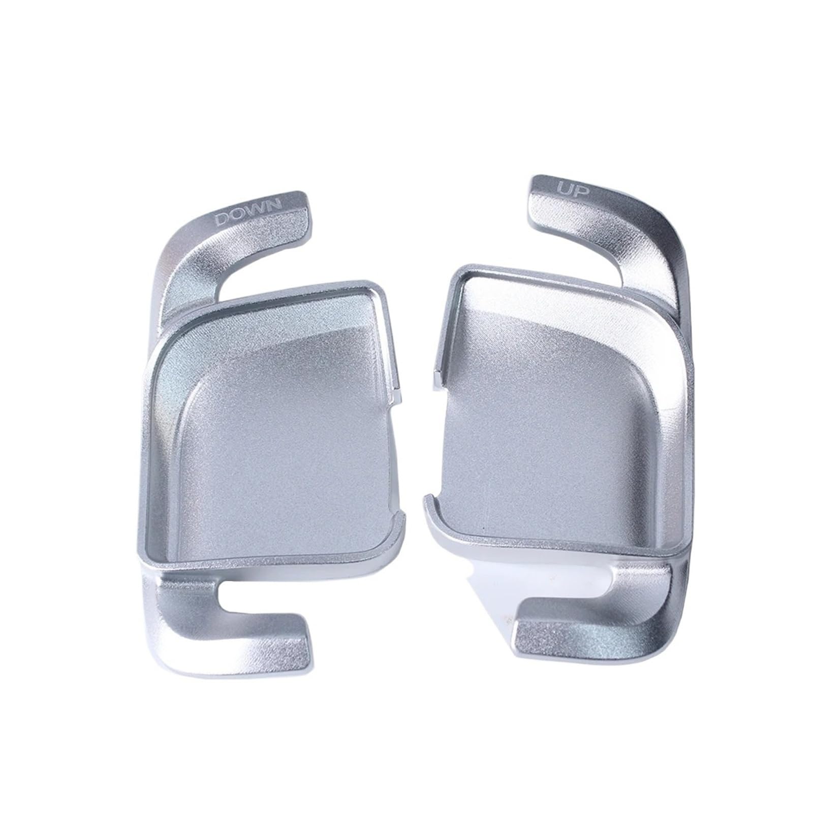 Xxiucj Car Paddle Shifter Extensions for Benz for C/E/S-Class for W206 for S206 for X206 for W213 for S213 for C238 for A238 for W223 Wheel Paddle Shifter(Silver)