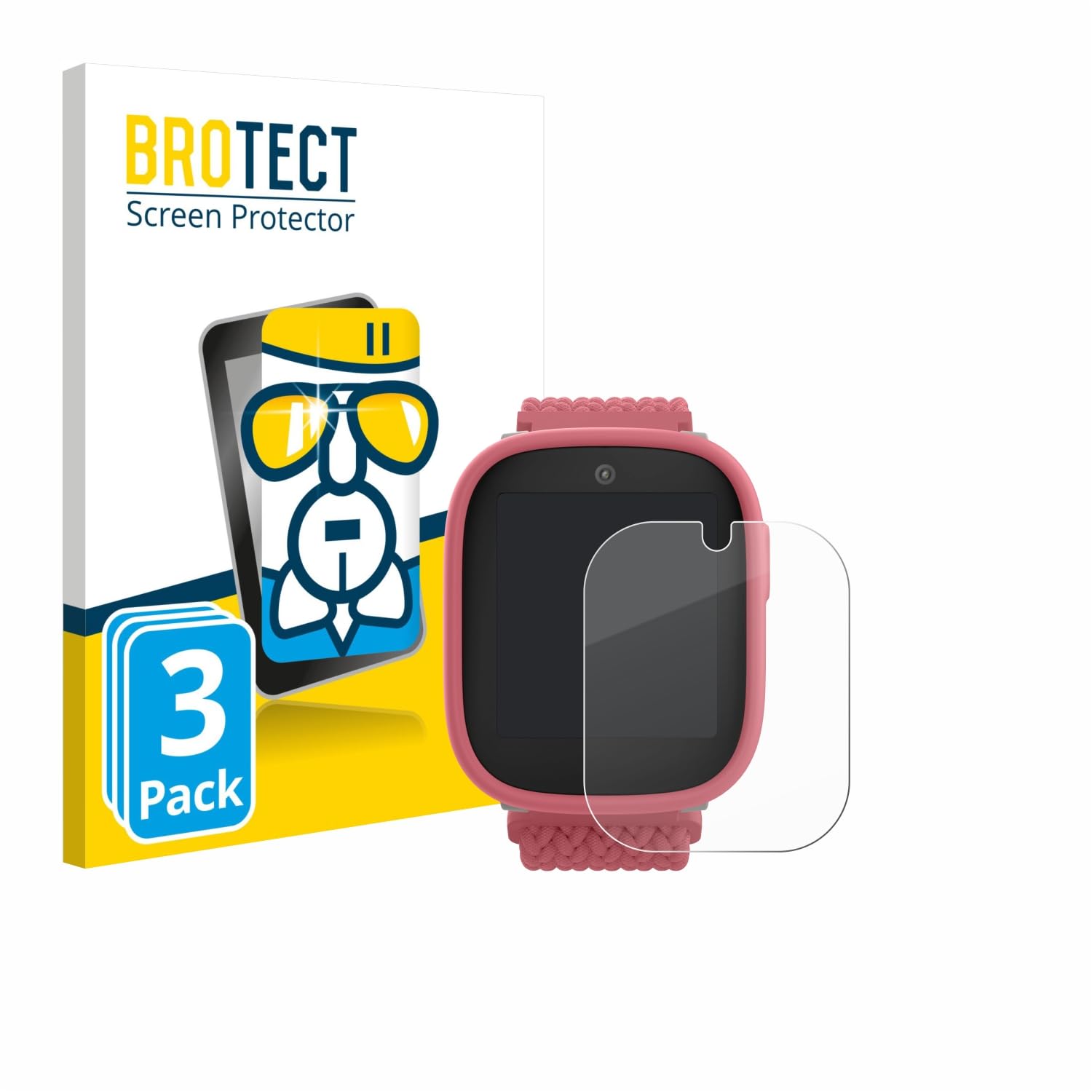 BROTECT 3 Stück Schutzglas für Xplora X6 Play 2025 (2. Generation) Schutzfolie Panzer Folie Glas[Extrem Kratzfest, Anti-Fingerprint, Ultra-]
