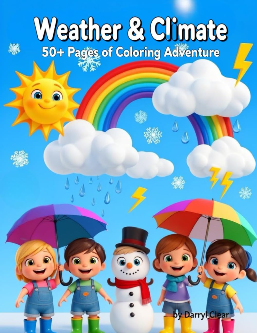 Weather & Climate 50+ Pages of Coloring Fun Adventure