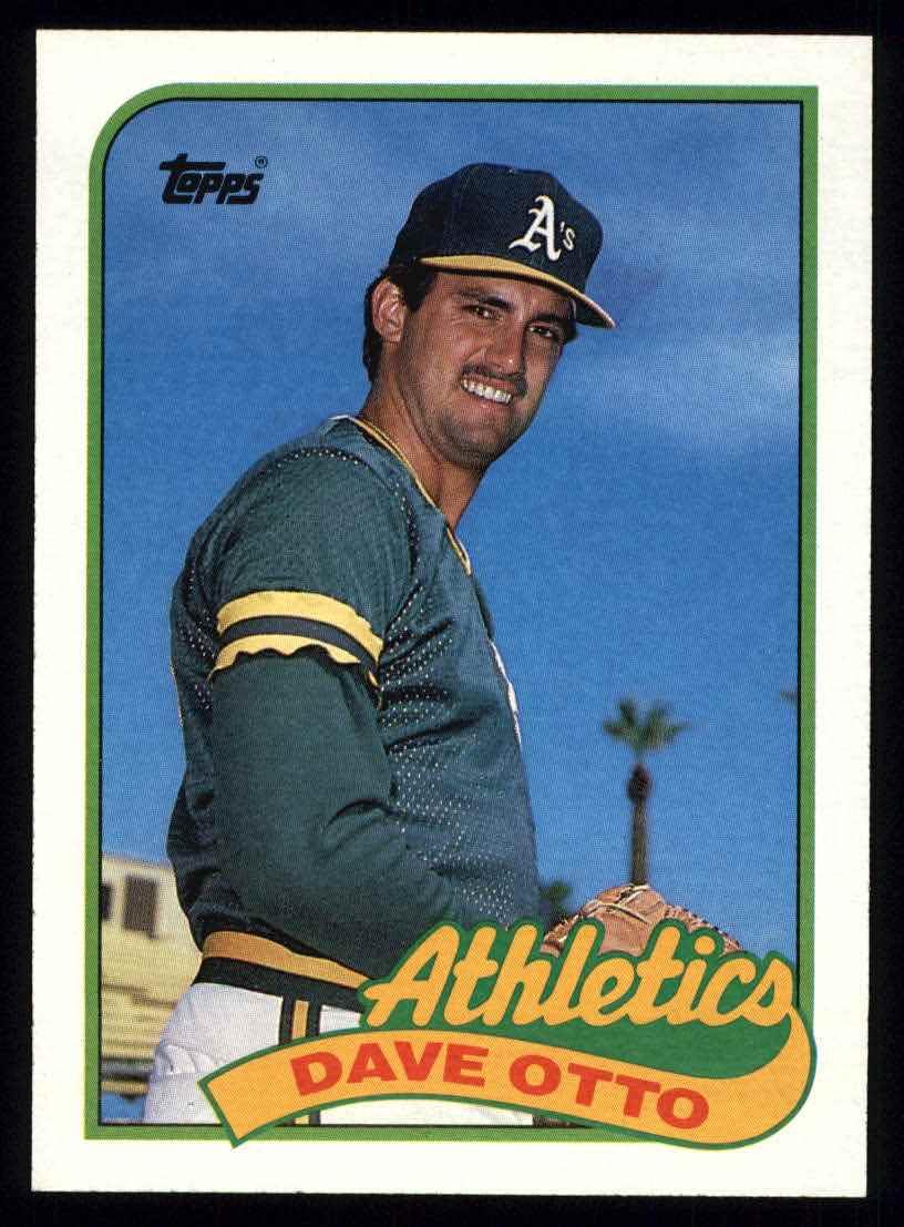 Amazon.com: 1989 Topps #131 Dave Otto Oakland Athletics (Baseball Card)  NM/MT Athletics : Collectibles & Fine Art