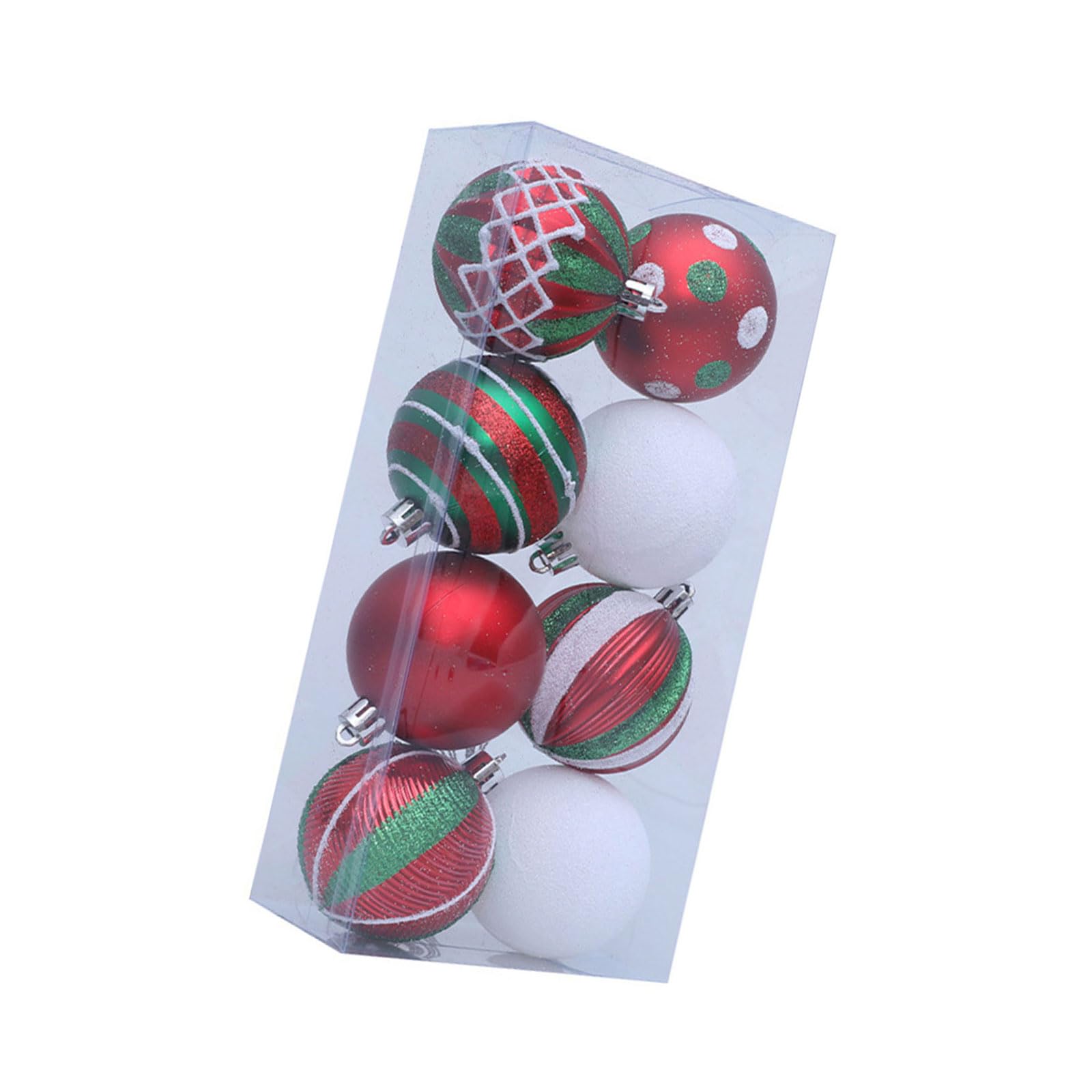 Tsophreniq Red And Green Christmas Tree Ball Festival Trees Decorations Festival Ball Ornament For Home Party Christmas Tree Decorations