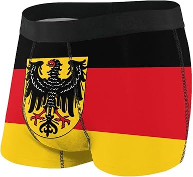 Amazon.com: Calzoncillos tipo bóxer transpirables con bandera alemana para  hombre : Deportes y Actividades al Aire Libre