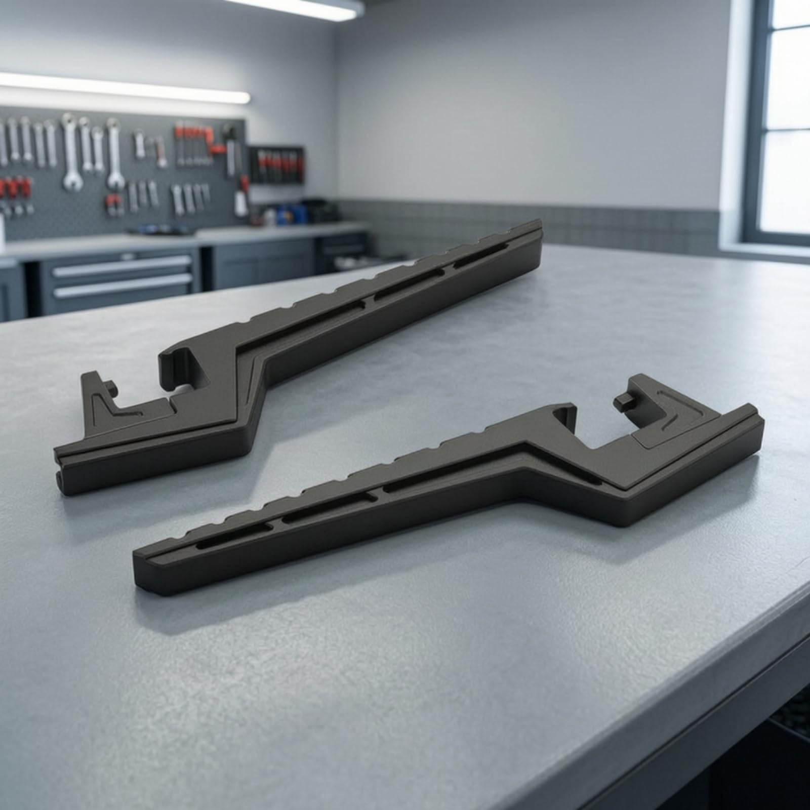 Estensione Pedana Resistente Pedana con Superficie a Gradini Ergonomico Accessorio per Passeggero,