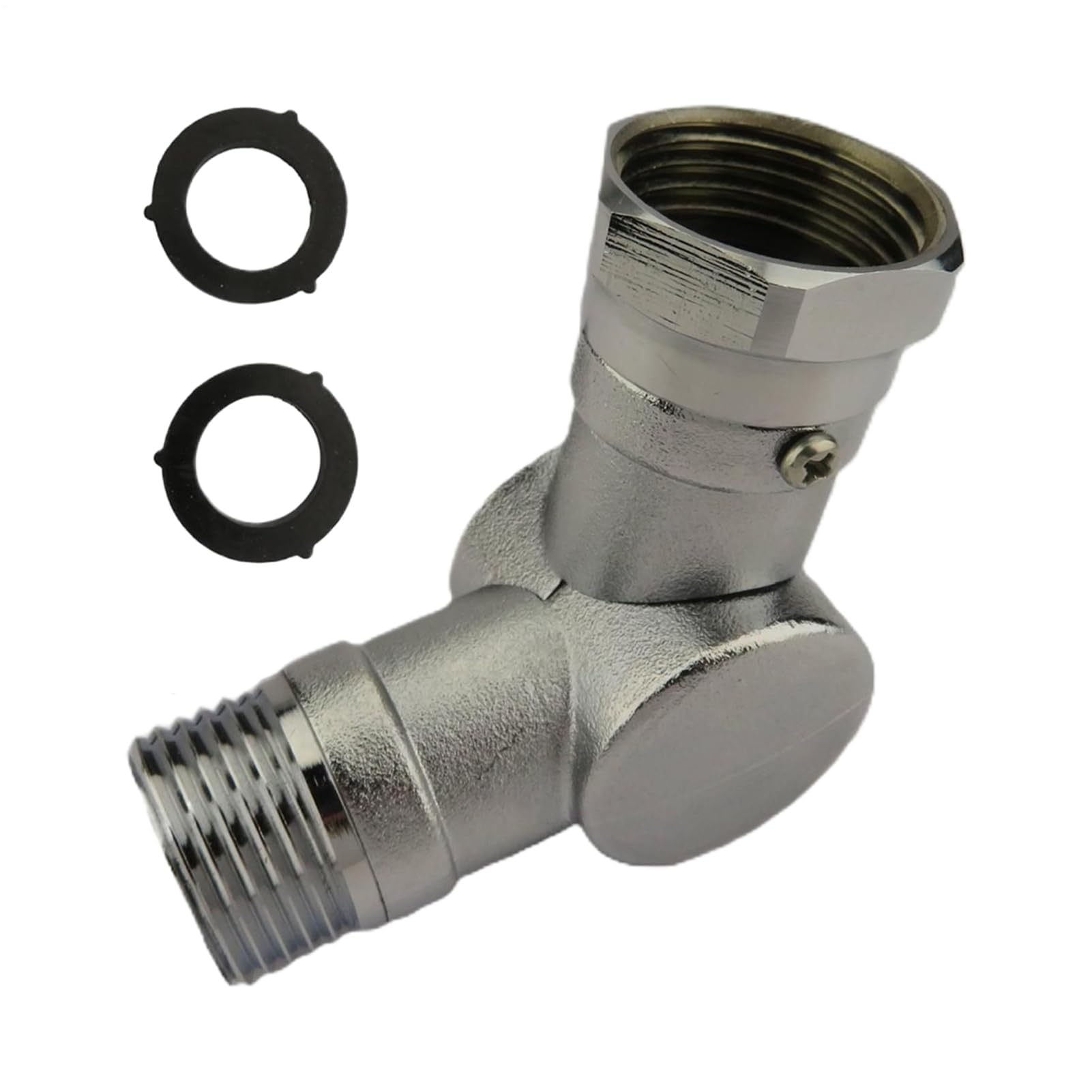 Adapter węża ogrodowego, obrotowy o 180° i 360°, regulowane złącze kranu do nawadniania ogrodu, czyszczenie basenu zewnętrznego, trwałe i szczelne rozwiązanie do nawadniania