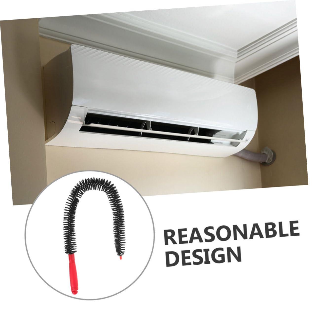 iplusmile 6pezzi Spazzole Flessibili Per Pulizia Refrigeratore e Ventilazione Scovolino Multiuso Per Tubo Motore Auto Bottiglie e Vasi Utensili Pratici Per La Casa e Auto